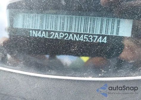 2010 Nissan Altima 2.5 S from USA, damaged, VIN 1N4AL2AP2AN453744